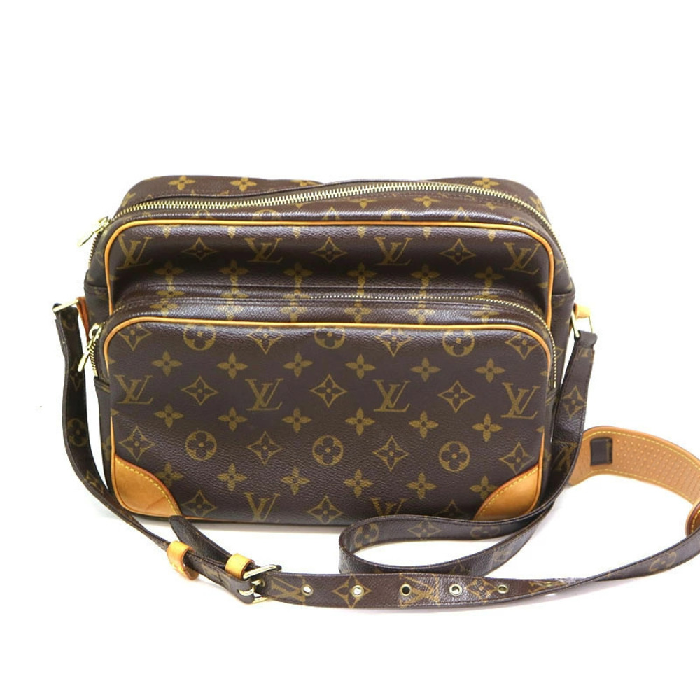 Louis Vuitton Bag Shoulder LV Nile Brown Monogram Canvas